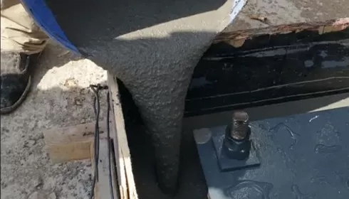 Uji performa bahan Grouting