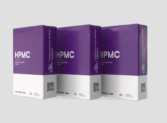 Kemasan ekspor kelas industri Celix HPMC 25KG dengan ketertelusuran batch