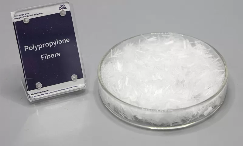 polypropylene fibers for use